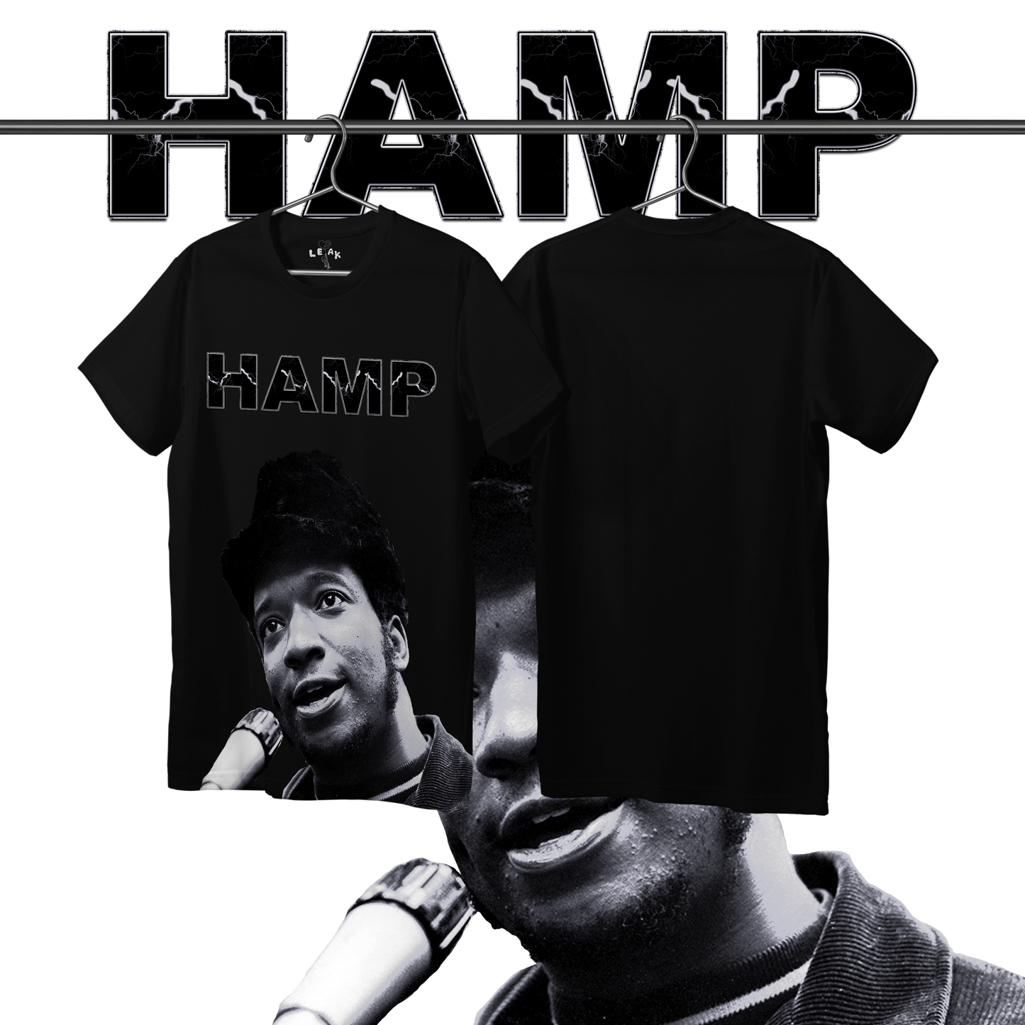 BLK LEAK "HAMP" DISTRESSED T-SHIRT