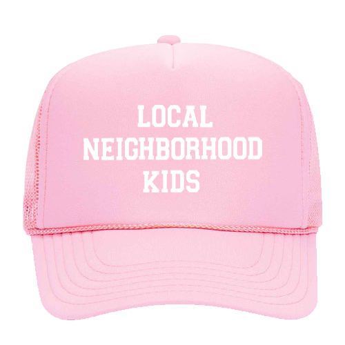 LEAK LOCAL NEIGHBORHOOD KIDS EMBROIDERY TRUCKER HAT