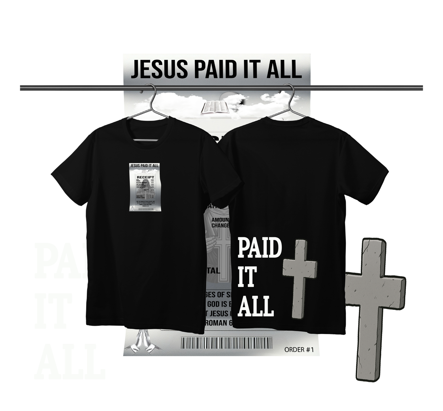 BLK LEAK PAID IT ALL T-SHIRT