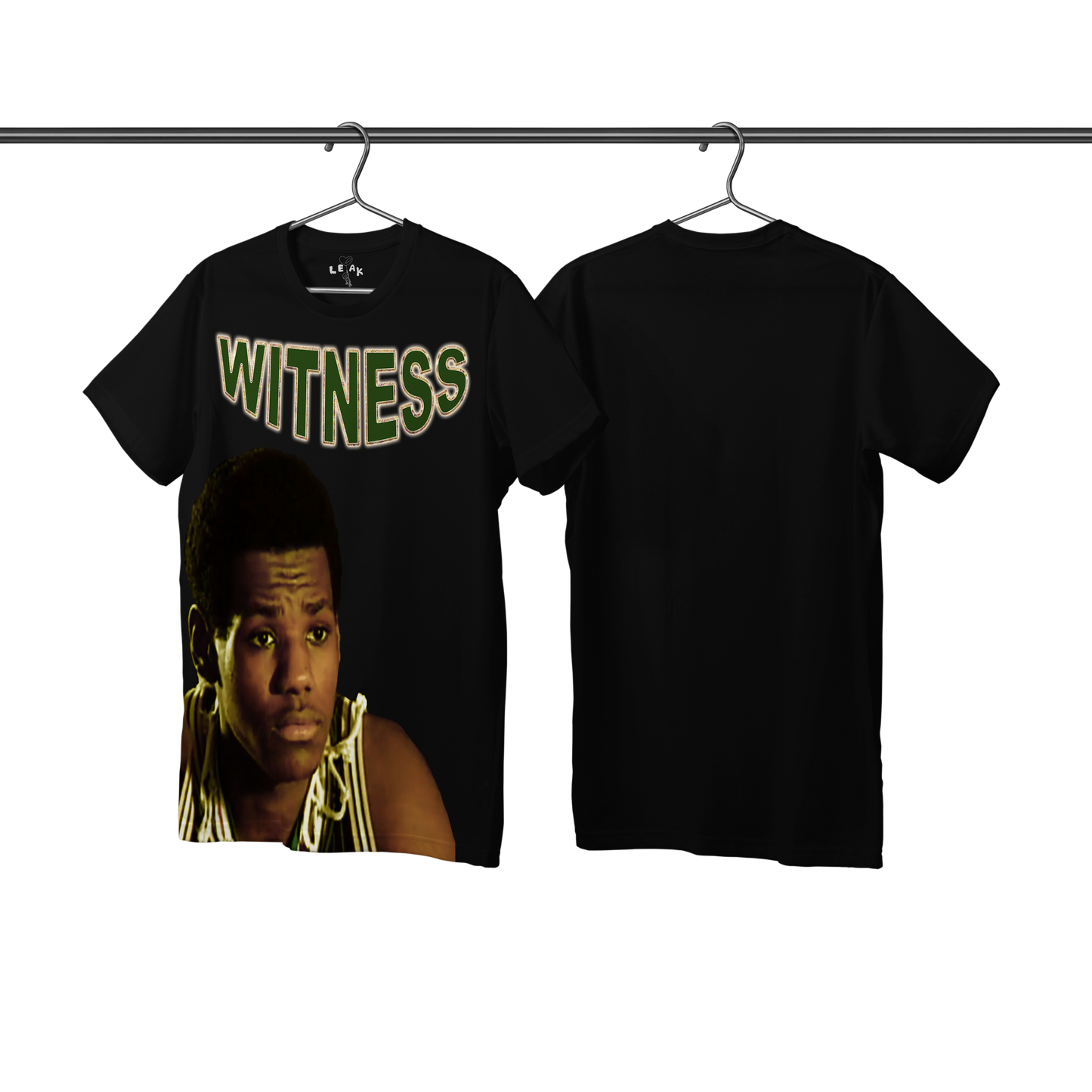 LEAK "WITNESS" YOUNG GOAT DISTRESSED T-SHIRT