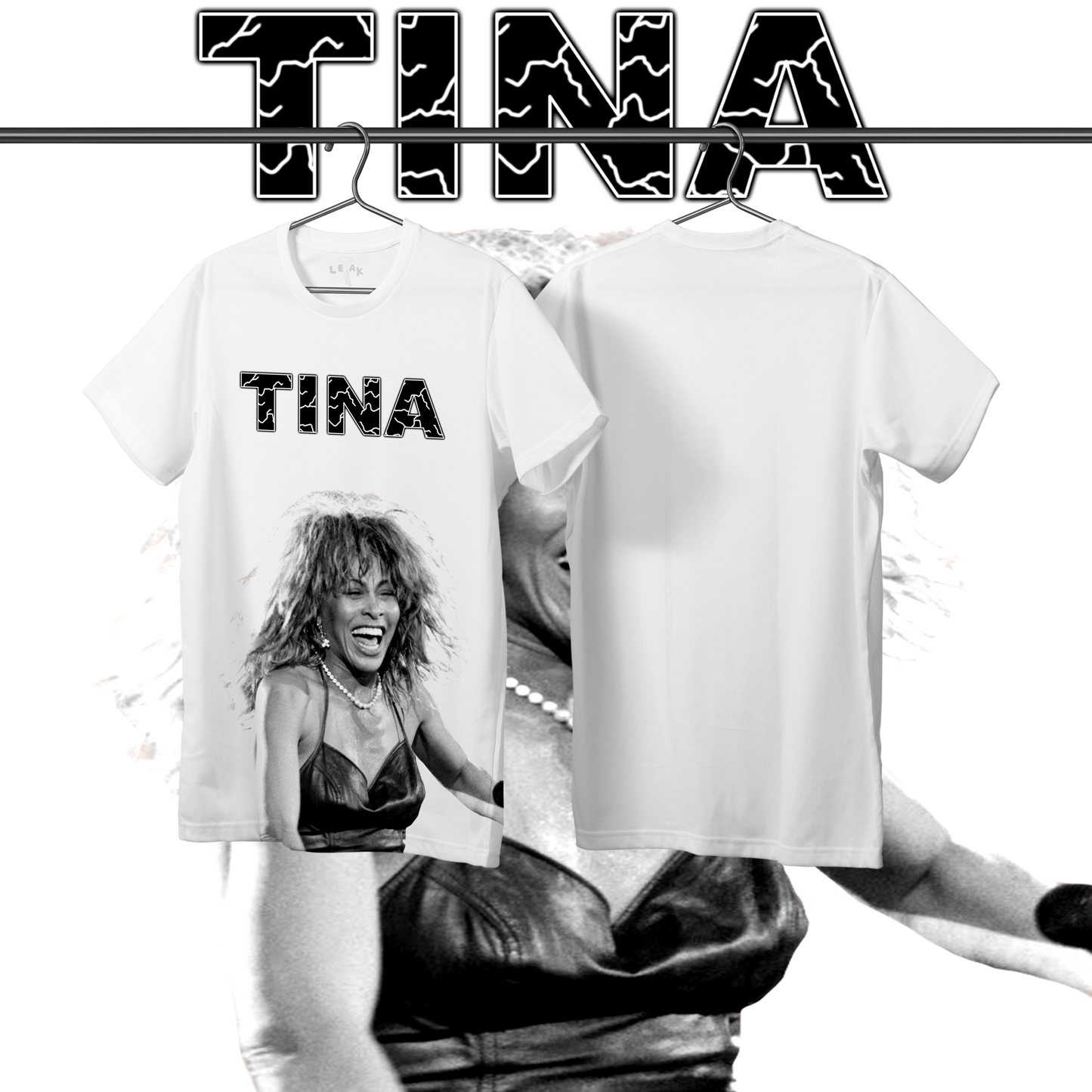 LEAK "TINA" DISTRESSED T-SHIRT