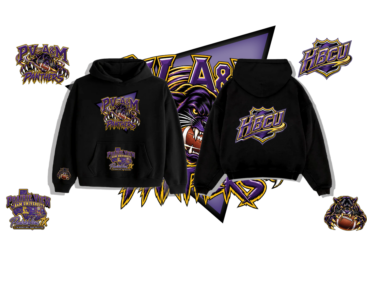 BLK PV A&M HOODIE