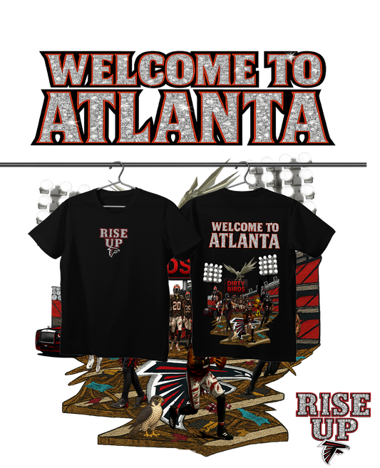 LEAK BLK "WELCOME TO ATLANTA" T-SHIRT