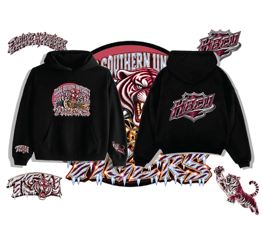 BLK TEXAS SOUTHERN UNIVERSITY HOODIE