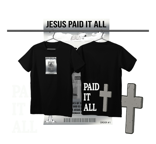BLK LEAK PAID IT ALL T-SHIRT