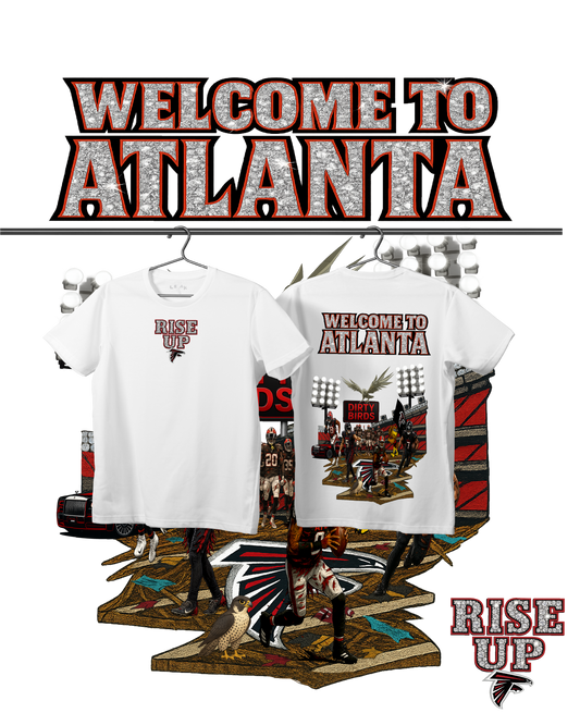 LEAK WHITE "WELCOME TO ATLANTA" T-SHIRT