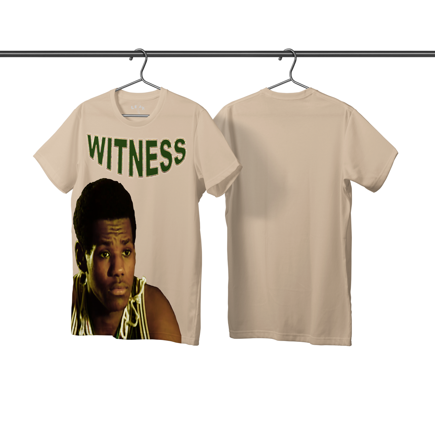 LEAK "WITNESS" YOUNG GOAT DISTRESSED T-SHIRT